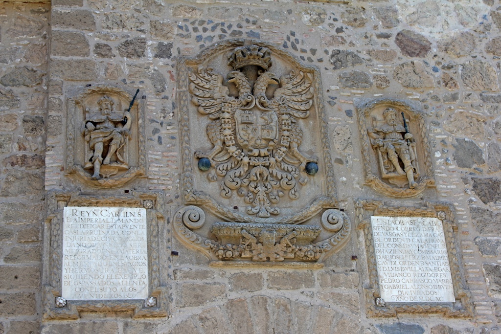 Heraldry on Eastern Tower